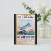 Kingfisher Clipper zeilschip 1855 Briefkaart (Staand voorkant)