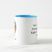 Kingfisher Crest over Tartan Mok (Midden)