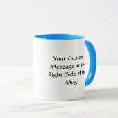 Kingfisher Crest over Tartan Mok (Voorkant rechts)