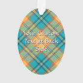 Kingfisher Crest over Tartan Ornament (achterkant)