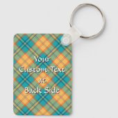 Kingfisher Crest over Tartan Sleutelhanger (Achterkant)