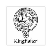 Kingfisher Crest Self-inking Stamp Zelfinktende Stempel (Design)