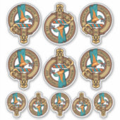 Kingfisher Crest Sticker Set (Voorkant)