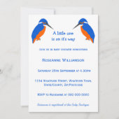 Kingfisher Design Baby shower Kaart (Voorkant)