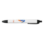 Kingfisher Design Gewoon naam toevoegen Zwarte Inkt Pen (Bodem)