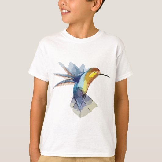 Kingfisher Design T-shirt (Voorkant)