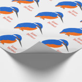 Kingfisher Design verjaardagscadeau Cadeaupapier (Hoek)