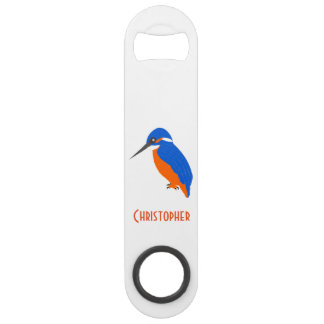 Kingfisher Design Voeg gewoon naam toe Speed Flessenopener