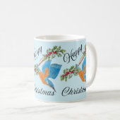 Kingfisher Diving Christmas Coffee Mok (Voorkant rechts)