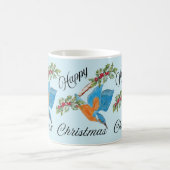 Kingfisher Diving Christmas Coffee Mok (Center)