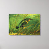 Kingfisher door Vincent van Gogh Canvas Afdruk (Voorkant)