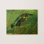 Kingfisher door Vincent van Gogh Legpuzzel (Horizontaal)