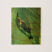 Kingfisher door Vincent van Gogh Legpuzzel (Verticaal)