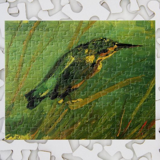 Kingfisher door Vincent van Gogh Legpuzzel