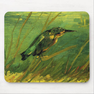 Kingfisher door Vincent van Gogh Muismat