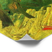 Kingfisher door Vincent van Gogh Poster (Hoek)