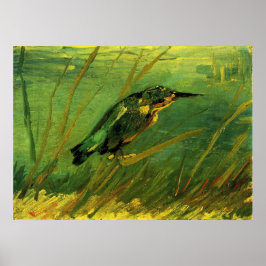 Kingfisher door Vincent van Gogh Poster