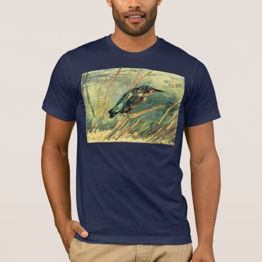 Kingfisher door Vincent van Gogh T-shirt (Voorkant)
