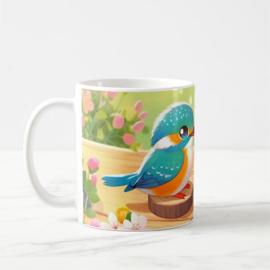 kingfisher - duckling koffiemok (Links)