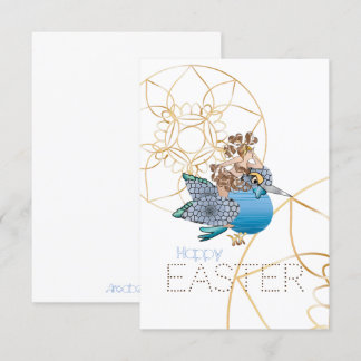 Kingfisher e le Fatine della Buona Pasqua Kaart