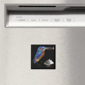 KINGFISHER, Electric Blue, Black Magneet (Insitu (Vaatwasser))