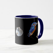 KINGFISHER, Electric Blue, Black Mok (Voorkant rechts)