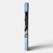 Kingfisher en macaron iPhone 13 hoesje (Achterkant / Links)