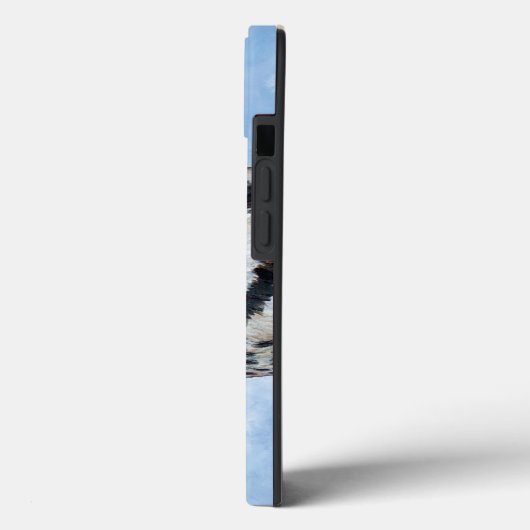 Kingfisher en macaron iPhone 13 hoesje (Achterkant / Links)