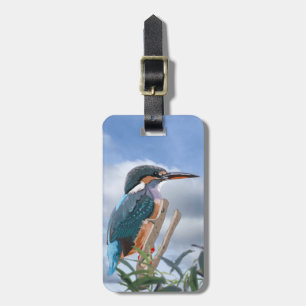 Kingfisher en Willow Bagagelabel