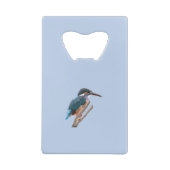 Kingfisher en Willow bewerkbaar Creditkaart Flessenopener (Achterkant)