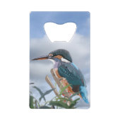 Kingfisher en Willow Creditkaart Flessenopener (Achterkant)