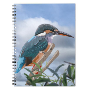 Kingfisher en Willow Notitieboek