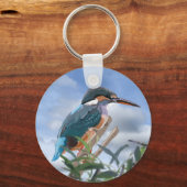 Kingfisher en Willow Sleutelhanger (Voorkant)