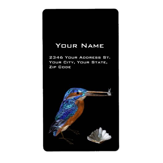 KINGFISHER ETIKET (Voorkant)