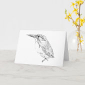 Kingfisher Kaart (Gele Bloem)