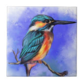 Kingfisher keramische Tegel Tegeltje (Voorkant)