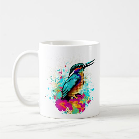 Kingfisher koffie mok (Links)