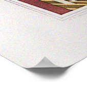 Kingfisher, libellen, en bloeiende spitsen poster (Hoek)