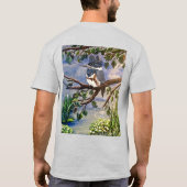 Kingfisher Mannen "T Shirt" T-shirt (Achterkant)