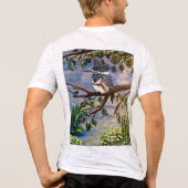 Kingfisher Mannen "T Shirt" T-shirt (Achterkant)