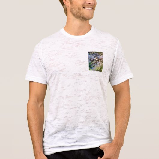 Kingfisher Mannen "T Shirt" T-shirt (Voorkant)