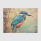 KINGFISHER mooi decoupage papier (Voorkant)