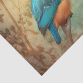 KINGFISHER mooi decoupage papier (Detail)