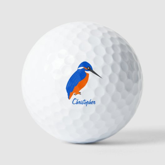 Kingfisher-ontwerp Golfballen (Voorkant)