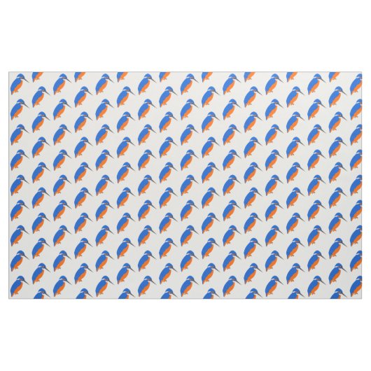 Kingfisher-ontwerp Stof (Yard (91,4 cm))