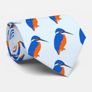 Kingfisher-ontwerp Stropdas