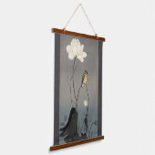 Kingfisher op Lotus, Koson, Ukiyo-e Hangend Wandkleed (Gebogen)