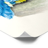 Kingfisher Ornithology portretteert fijne kunstafd Poster (Hoek)