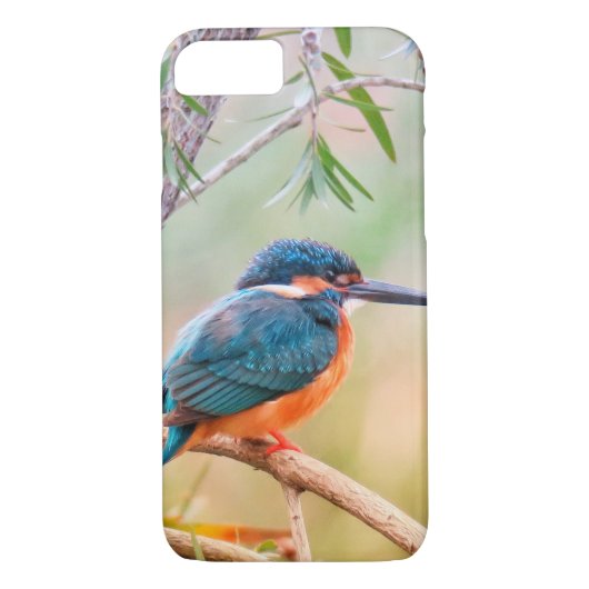 Kingfisher Perched op Branch Case-Mate iPhone Case (Achterkant)