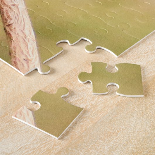 Kingfisher Perched op Branch Legpuzzel (Zijkant)